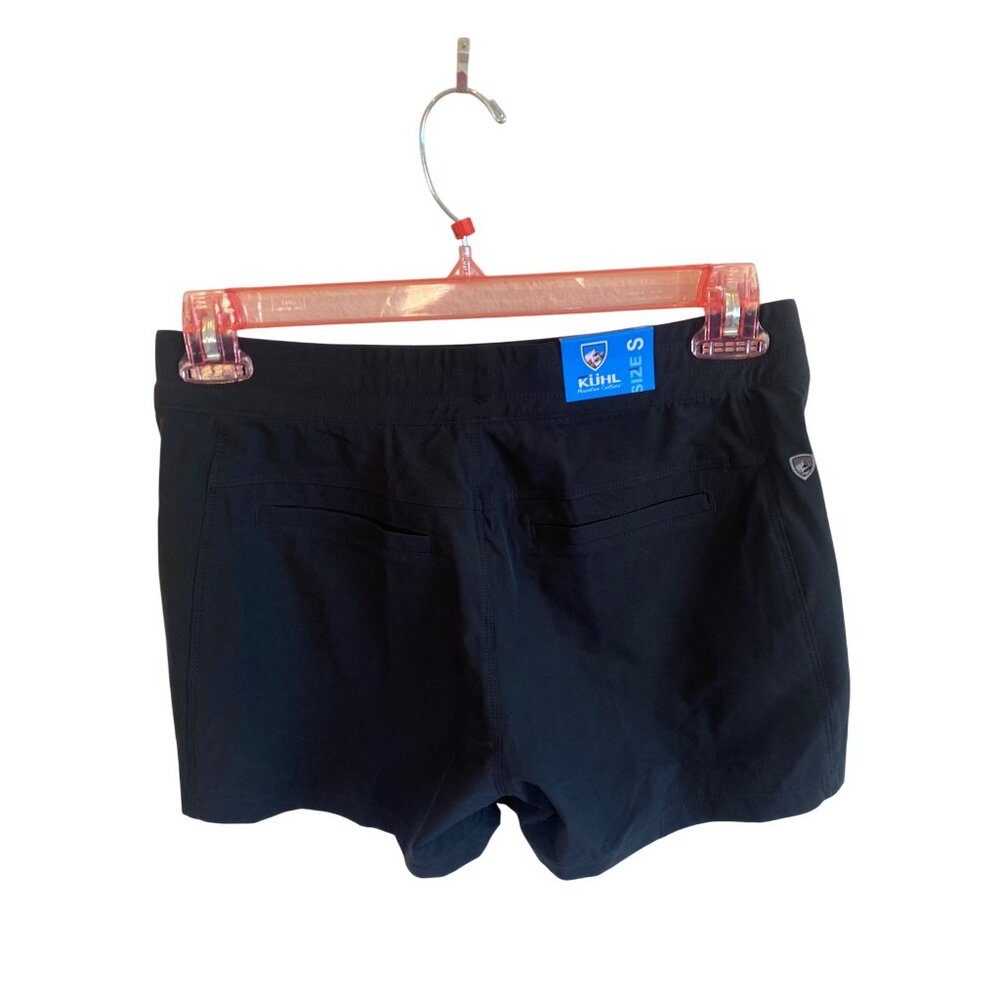 NWT Kuhl Freeflex Shorts Small 4” Black MSRP$69 - Picture 4 of 12
